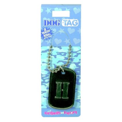 Dog Tag / psí známky písmeno - H