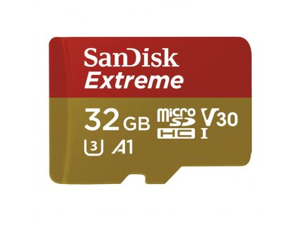 SanDisk Extreme micro SDHC 32 GB 100 MB/s A1 Class 10 UHS-I