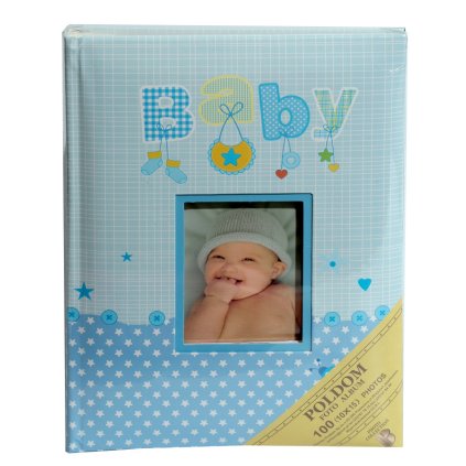 Fotoalbum 10x15/100 BABY modré