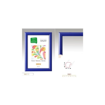 Rám 20x30 EKO H 11 modrá tm