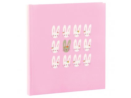 goldbuch babyalbum cute bunnies pink 15039 60 weisse seiten und 4 seiten textvorspann