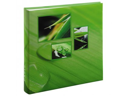 Fotoalbum na růžky 100 stran - 30x30 cm SINGO, zelené
