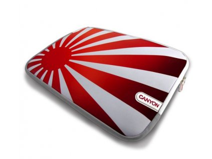 canyon skin na notebooky do 10 rising sun edition bilo cerveny ien131044