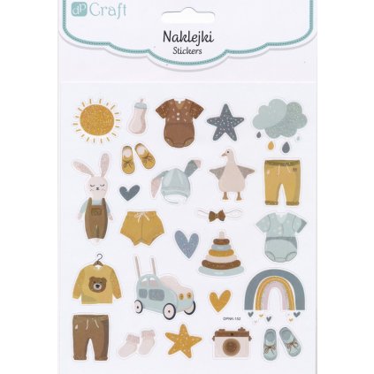 Nálepky do fotoalba DPNK-152 KLUČIČÍ