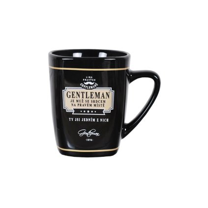 47473 hrnek na kavu gentleman se srdcem