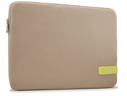 Case Logic Reflect pouzdro na notebook 15,6" REFPC116 - Plaza Taupe/Sunny Lime