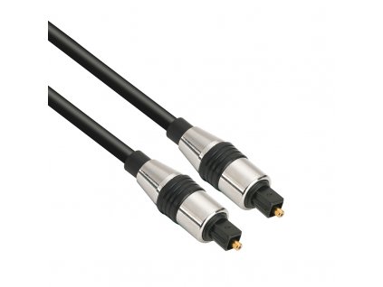 Solight optický kabel, Toslink - Toslink, blistr, 2m