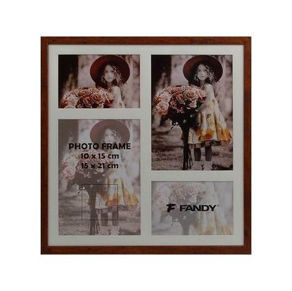 Fotorámeček Style gallery 02 2 hnědý