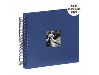 Hama album klasické spirálové FINE ART 28x24 cm, 50 stran, modré