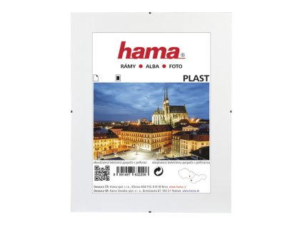 Hama Clip-Fix, plastové sklo, 50x70 cm