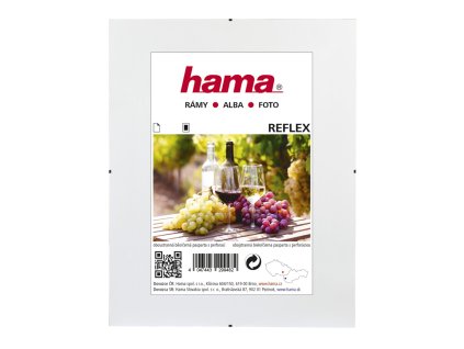 Hama Clip-Fix, normální sklo, 62x93 cm