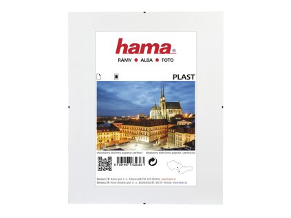 Hama Clip-Fix, plastové sklo, 60x84 cm
