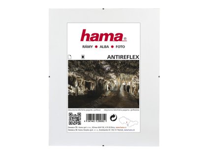 Hama Clip-Fix, antireflexní sklo, 40x60 cm