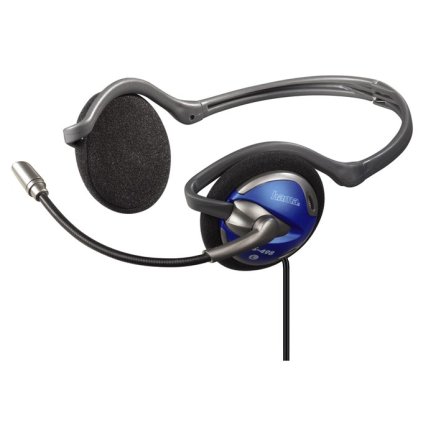 Sluchátka PC Neckband Headset CS-498, skládací , Hama