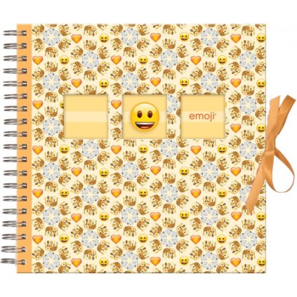 scrapbook fotoalbum emoji 25x25 50s crowns