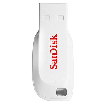 USB FLASH SanDisk FlashPen-Cruzer 16GB bílá