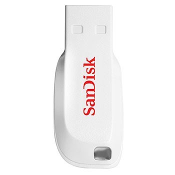 Levně USB FLASH SanDisk FlashPen-Cruzer 16GB bílá