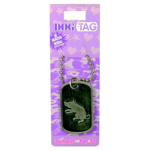 Dog Tag / psí známky čínské znamení - VEPŘ