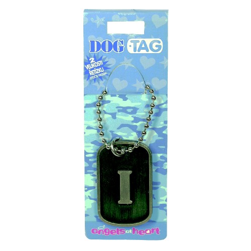 Dog Tag / psí známky písmeno - i