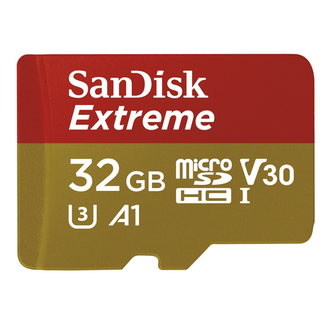 SanDisk Extreme micro SDHC 32 GB 100 MB/s A1 Class 10 UHS-I