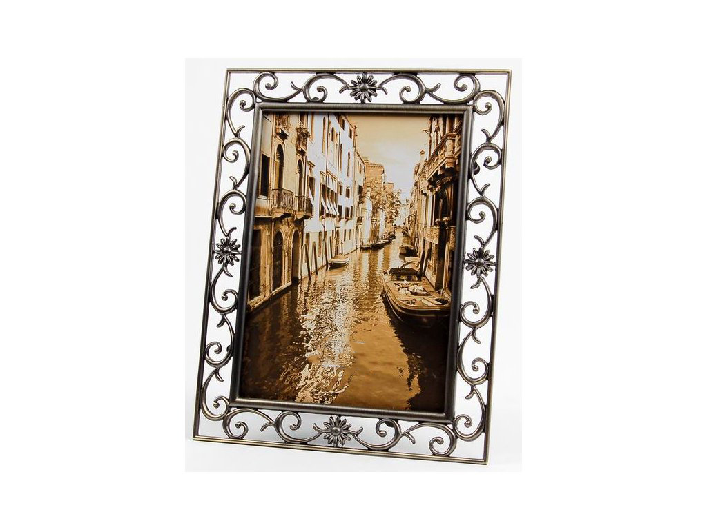 Levně Fotorámeček mosazný 10x15cm - Gedeon BRASS 4068 G