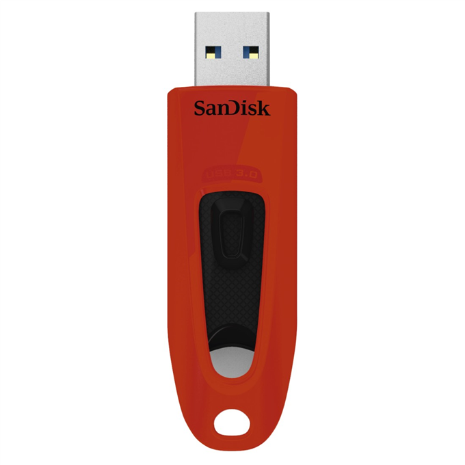 SanDisk Ultra USB 3.0 32 GB červená