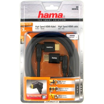 Levně HDMI kabel otočné vidlice