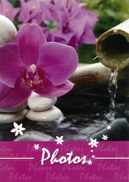 Levně Gedeon Fotoalbum 10x15/36 orchidej fialová