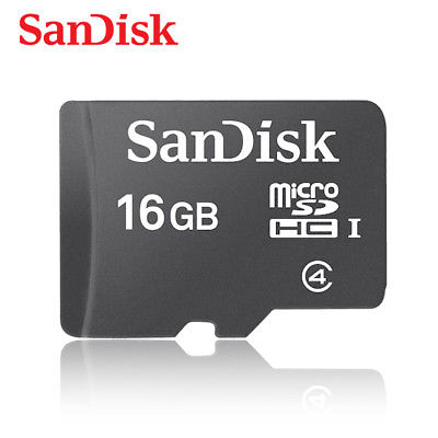 Kingston Paměťová karta  SanDisk microSDHC, 16GB CLASS 4