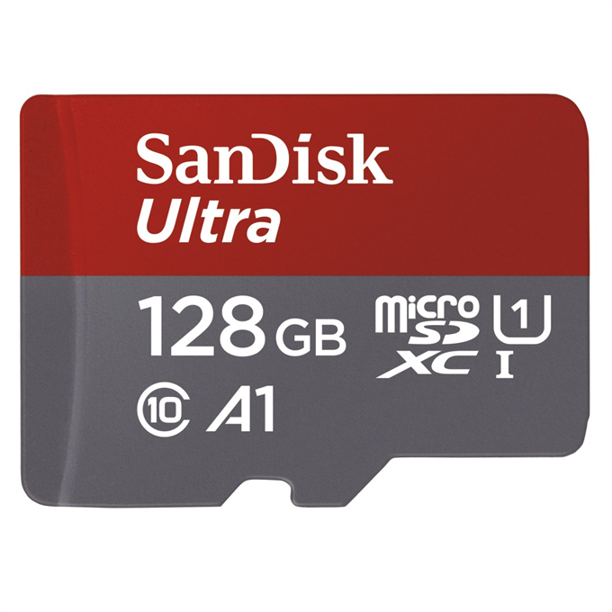 Levně Hama SanDisk Ultra microSDXC 128 GB 100 MB/s A1 Class 10 UHS-I, Android, Adaptér
