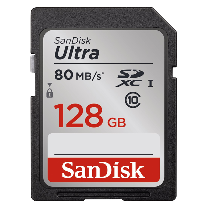 Levně Sandisk Ultra SDXC 128 GB 80 MB/s Class 10 UHS-I