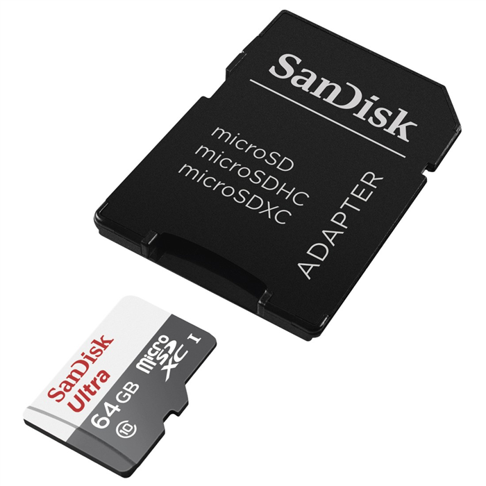 Levně SanDisk Ultra microSDHC 64GB + adapter