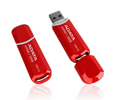 Levně USB FLASH ADATA UV150 32GB ČERVENÁ USB 3.2