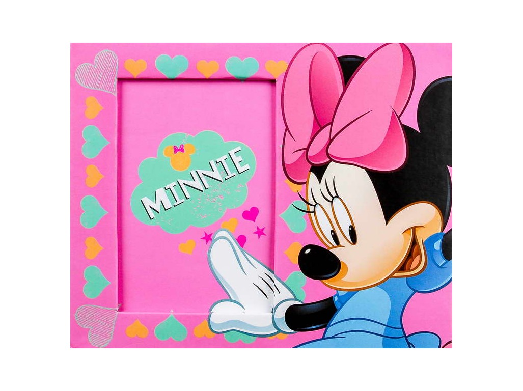 Levně Fandy Fotorámeček Disney 10x15 2 Minnie růžová