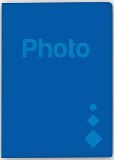 Fotoalbum 15x23/40 - tenký sešit modrý tmavě