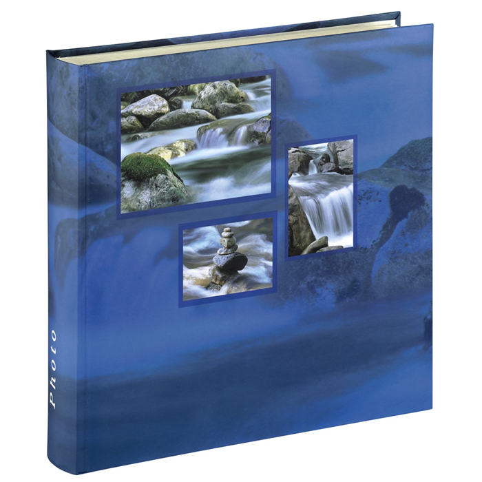 Fotoalbum na růžky 100 stran - 30x30 cm SINGO, modré