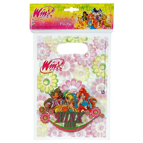 TAŠKA igelitová WINX CLUB - 5 KUSŮ