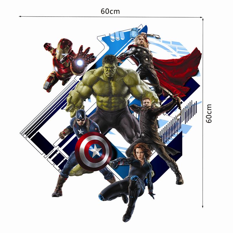 Levně U Foťáka Samolepka na zeď 3D Avengers Hulk 60X60 cm