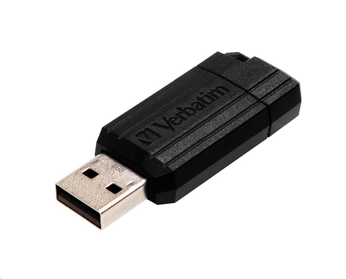 Levně USB FLASH PinStripe 8GB VERBATIM