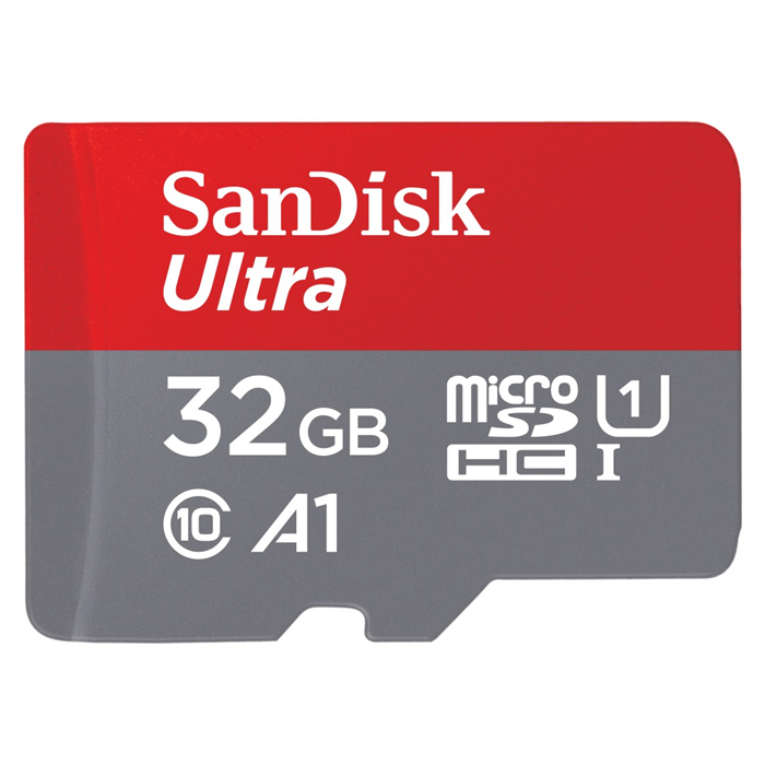 Paměťová karta SanDisk Ultra microSDHC 32GB 120MB/s A1 Class 10 UHS-I, s adaptérem