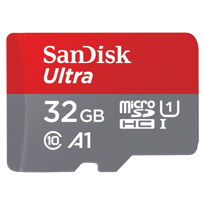 Levně Paměťová karta SanDisk Ultra microSDHC 32GB 120MB/s A1 Class 10 UHS-I, s adaptérem