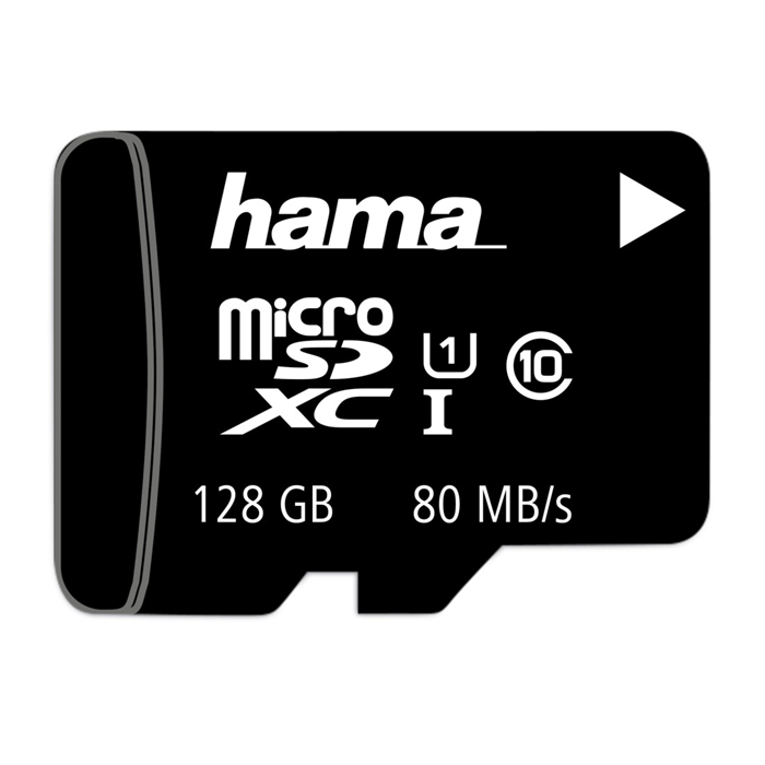 Levně Hama microSDXC 128 GB Class 10 UHS-I 80 MB/s