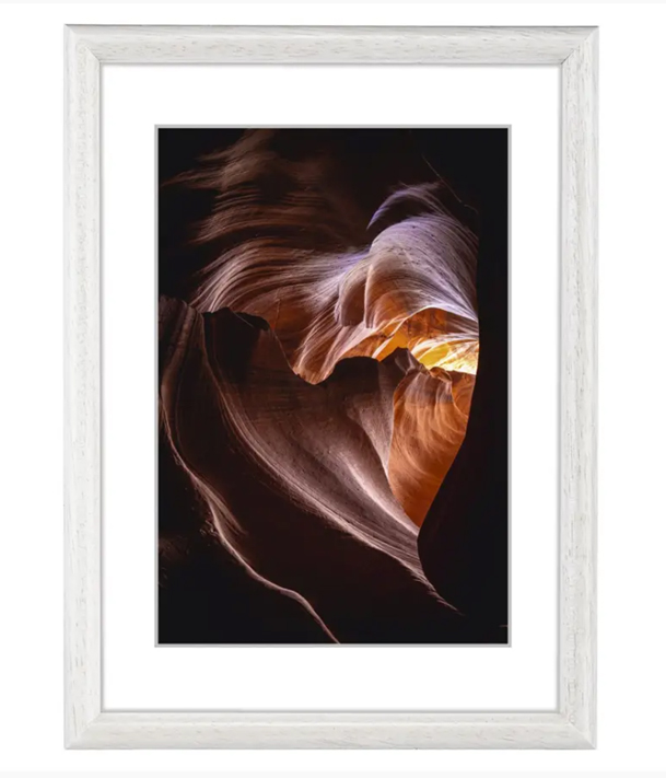 Fotorámeček dřevěný Phoenix 20x30cm - Bílý