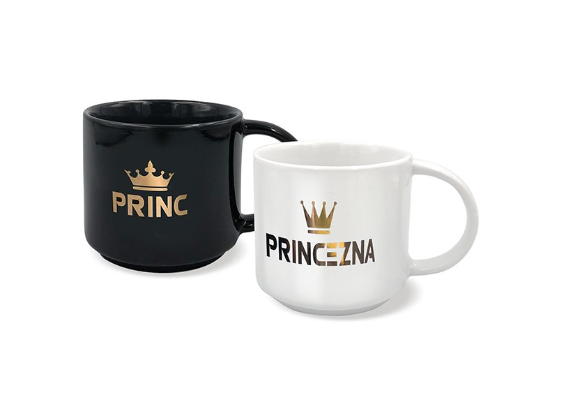 Midi hrnečky pro páry - PRINC A PRINCEZNA