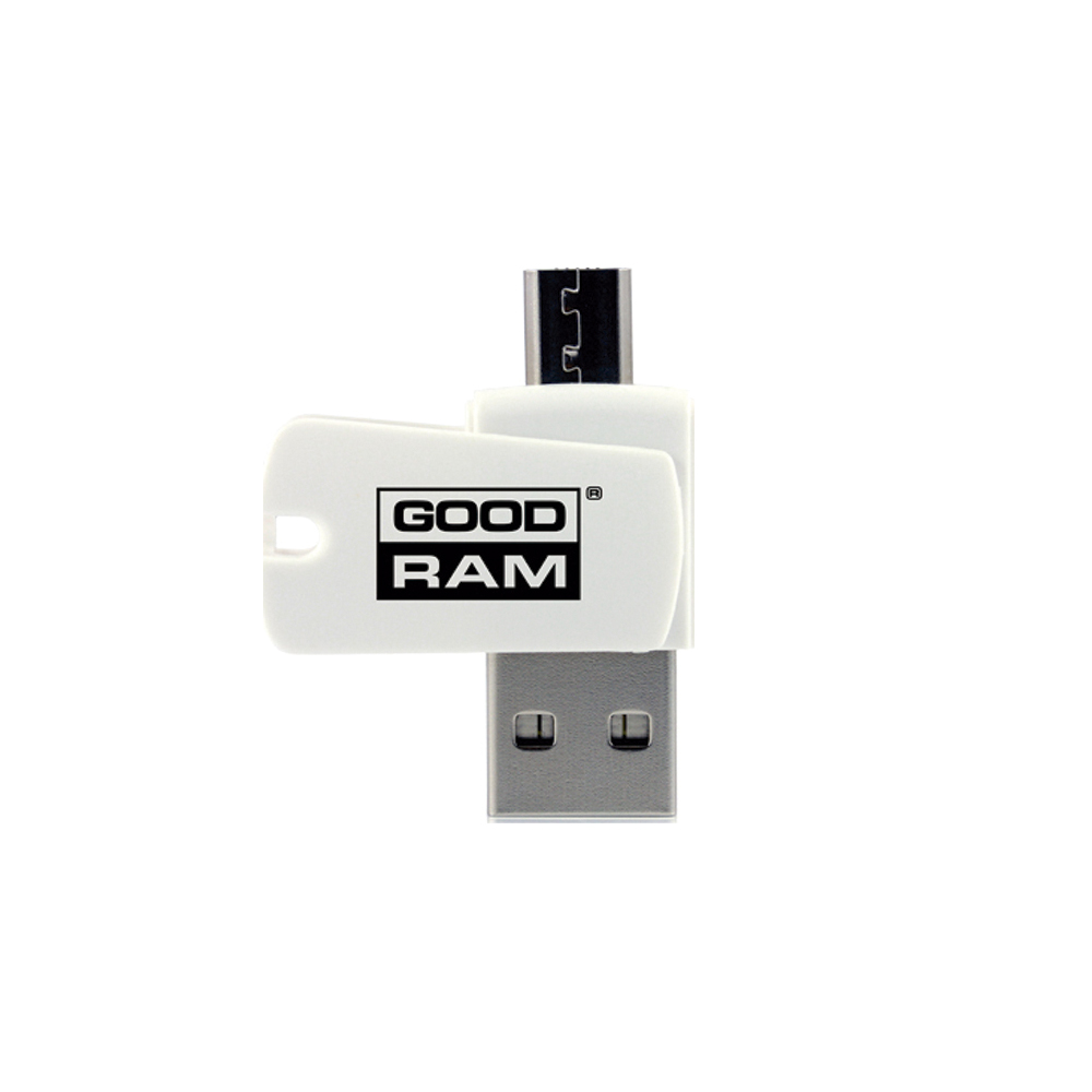 Levně Čtečka karet USB 2.0 USB a micro USB goodram