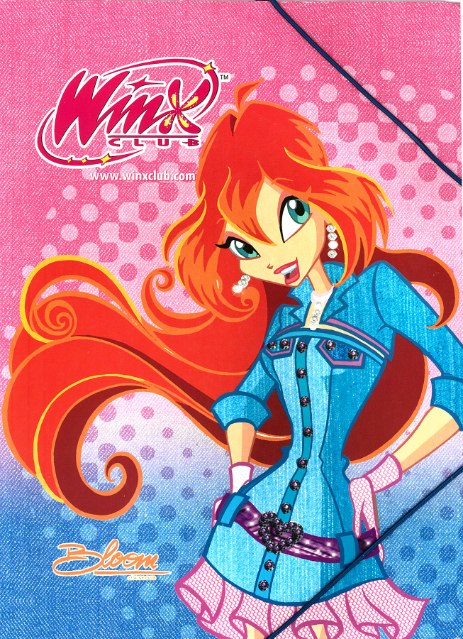 Desky s gumičkou Winx Club Bloom