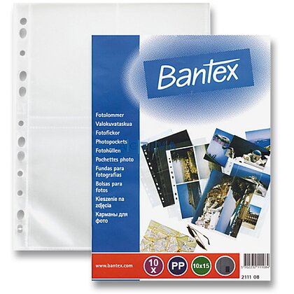 Levně Bantex Náhradní listy - 10x15 - 10 listů 80 fotografií