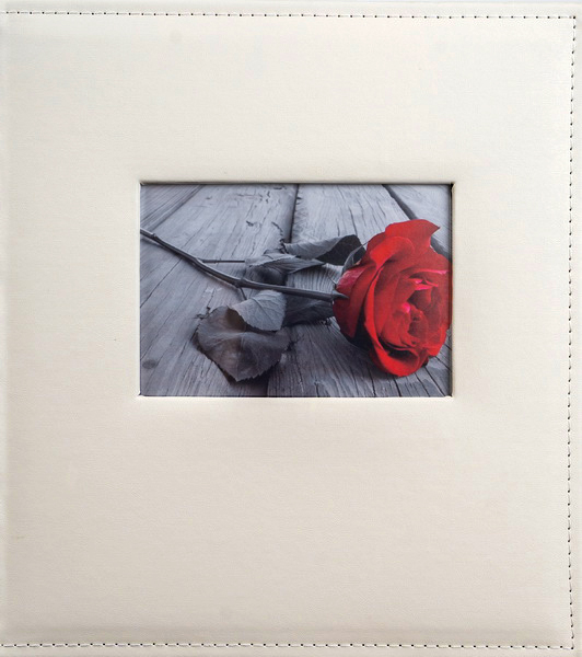 Fotoalbum na růžky 60 stran - BÍLÉ 31x33 cm 60 stran
