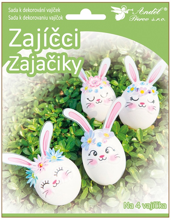 SADA KREATIVNÍ VELIKONOČNÍ - ZAJÍČCI