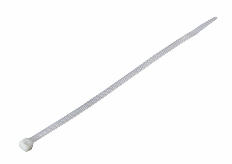 Levně Solight vázací nylonové pásky, 4,8 x 300mm, natural, 100ks